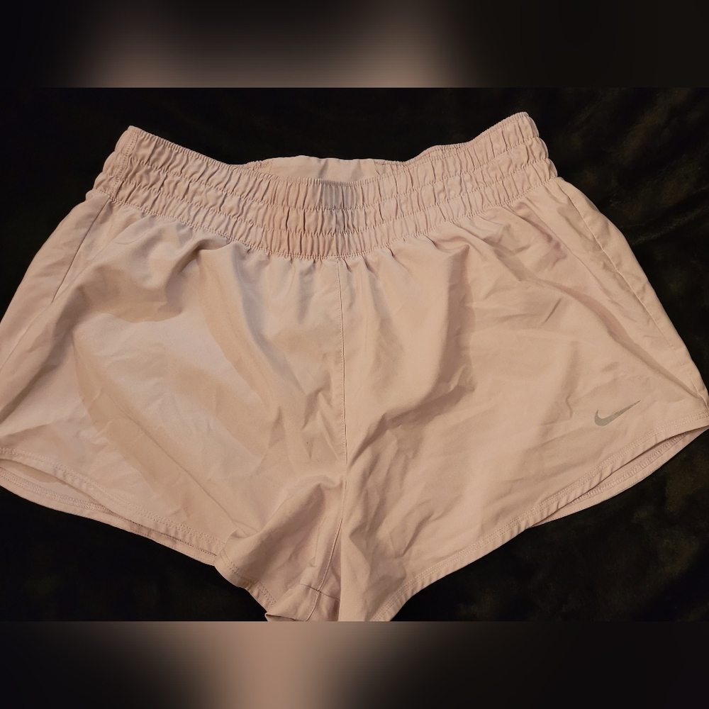 Nike Women's Light Pink Athletic Shorts